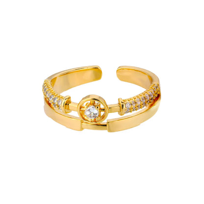 Starlight Zircon Ring