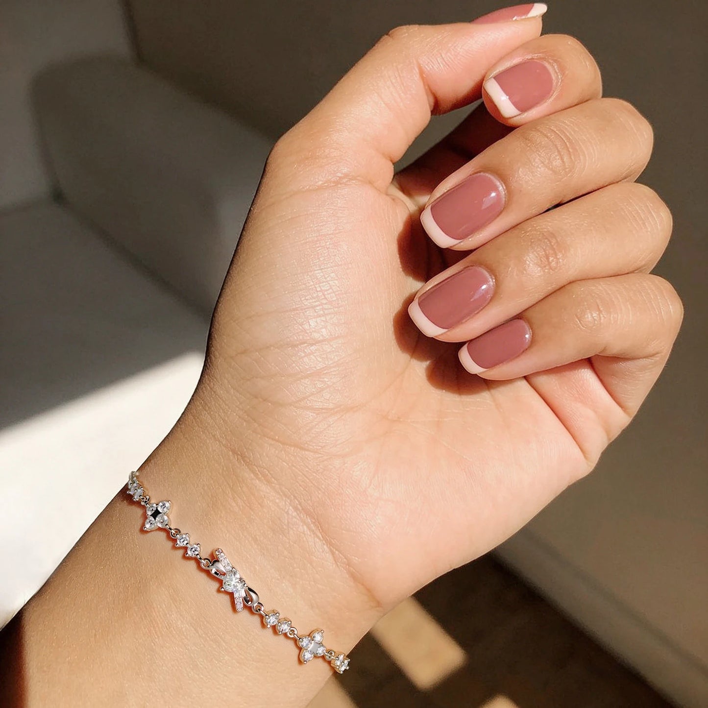 HORRIPAL D VVS1 Moissanite Tennis Bracelets For Women 925 sterling Silver GRA High quality Party Hot Seller Fashion Jewelry Gift