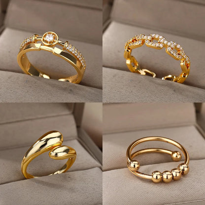 Starlight Zircon Ring