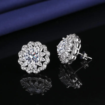 Valuable Lab Diamond Jewelry Set 925 Sterling Silver Party Wedding Rings Earrings Necklace for Women Moissanite Bridal Jewelry