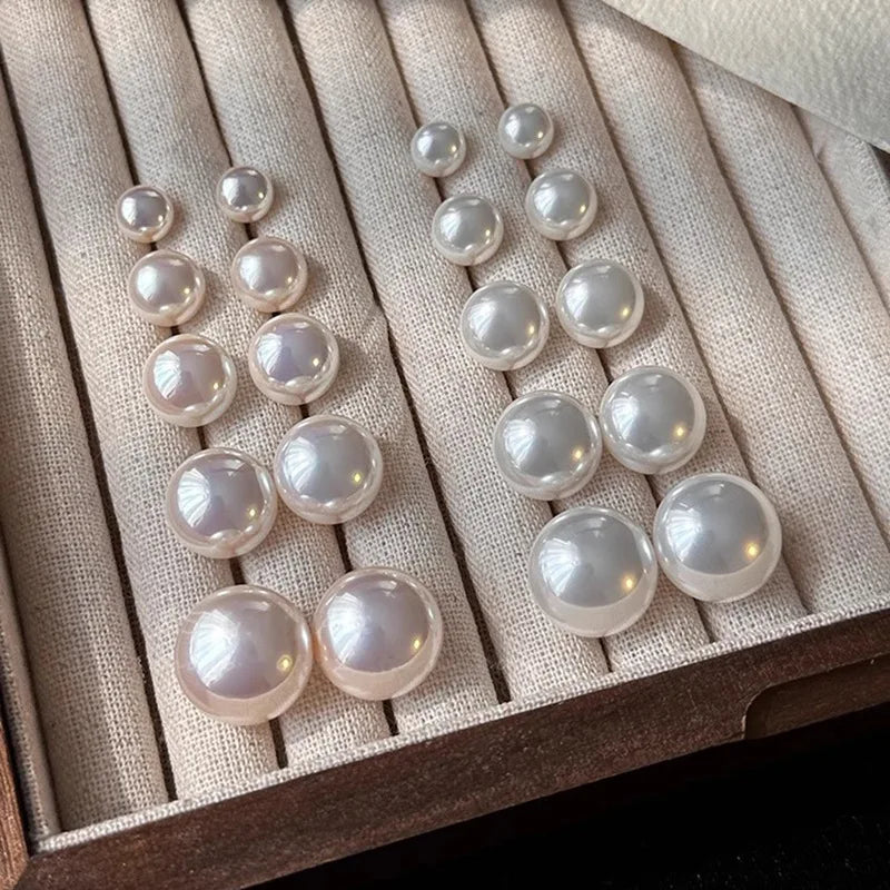 Sterling Silver Pearl Earrings