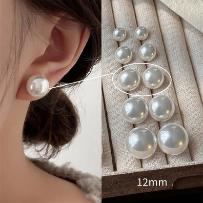 Sterling Silver Pearl Earrings