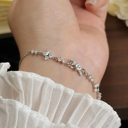 HORRIPAL D VVS1 Moissanite Tennis Bracelets For Women 925 sterling Silver GRA High quality Party Hot Seller Fashion Jewelry Gift