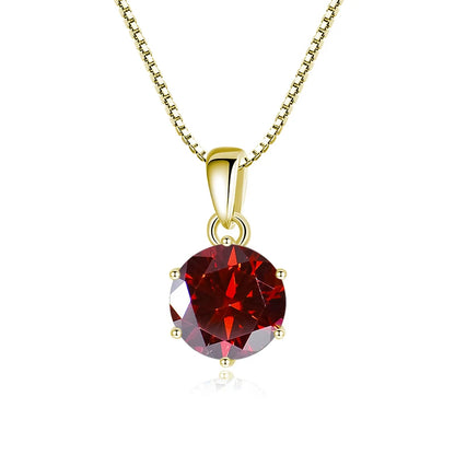 Butterflykiss 1 CT Real Moissanite Pendant Necklace For Women Top Quality 925 Sterling Silver Wedding Party Bridal Fine Jewelry